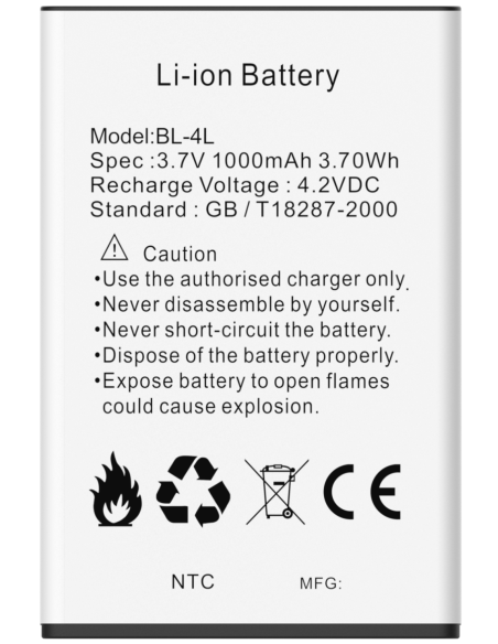 BATTERIA per NEXT 4G